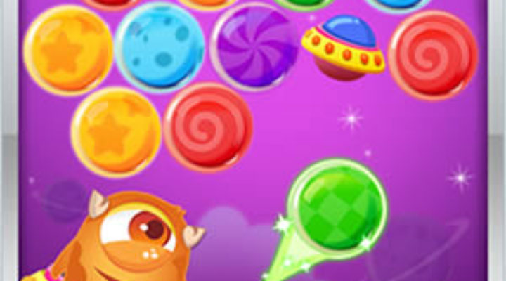 Bubble shooter : galaxy